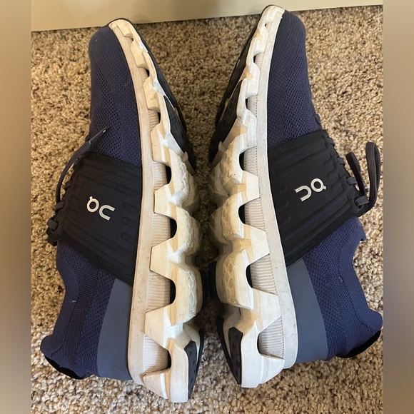 On Running Men Sz. 11.5 Cloudswift 3 Denim/Midnight Running Athletic Shoe - Picture 5 of 12